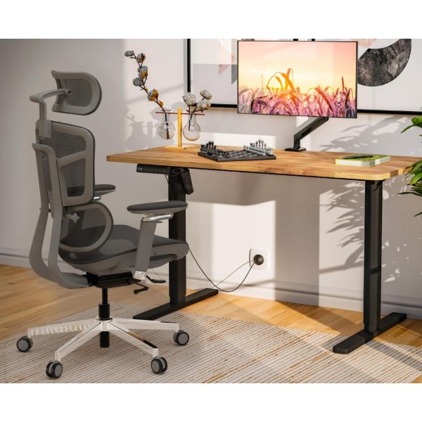 Фото - Кресло офисное Mealux S4 Air Grey (HF-S4 M/G)